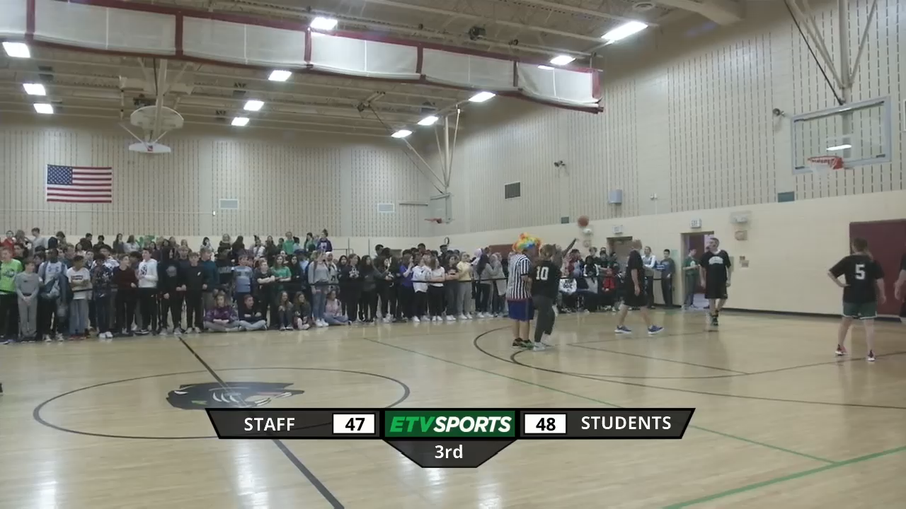 Thumbnail image for BHMS Student vs. Staff Basketball Game