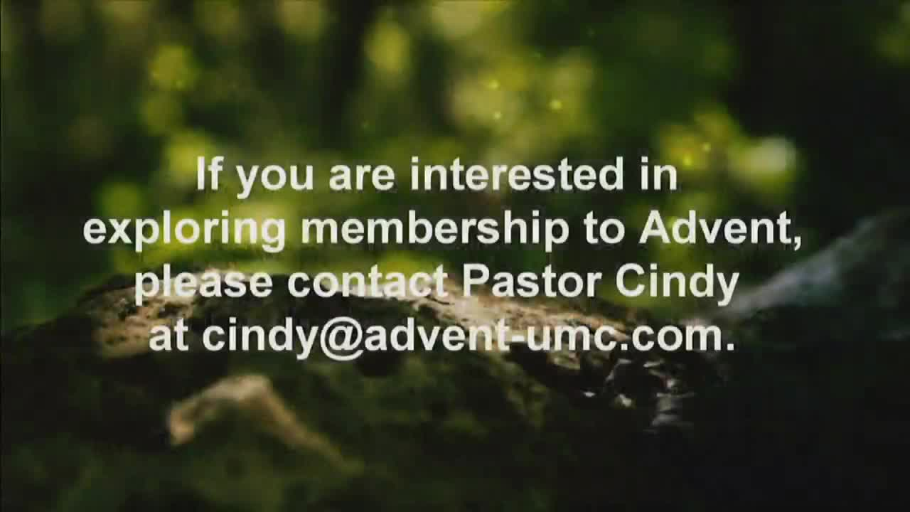 Thumbnail image for Advent UMC Worship Service