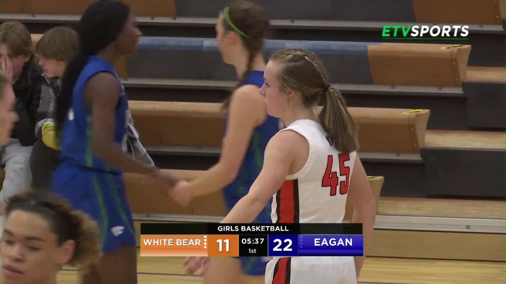 EHS Girls Basketball vs. White Bear Lake