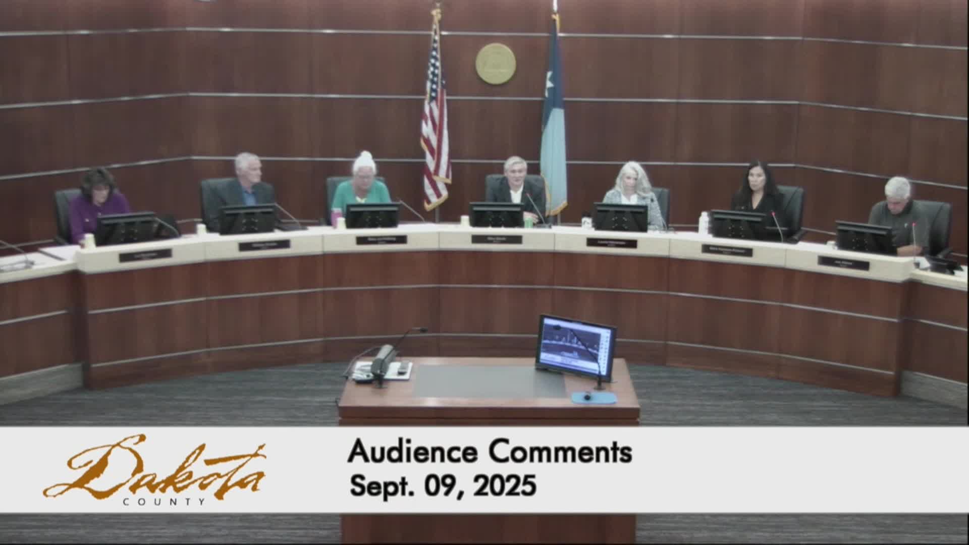 Dakota County Board Meeting