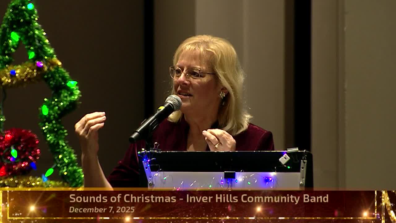 Sounds of Christmas- Inver Hills Community Band (12-7-2025)