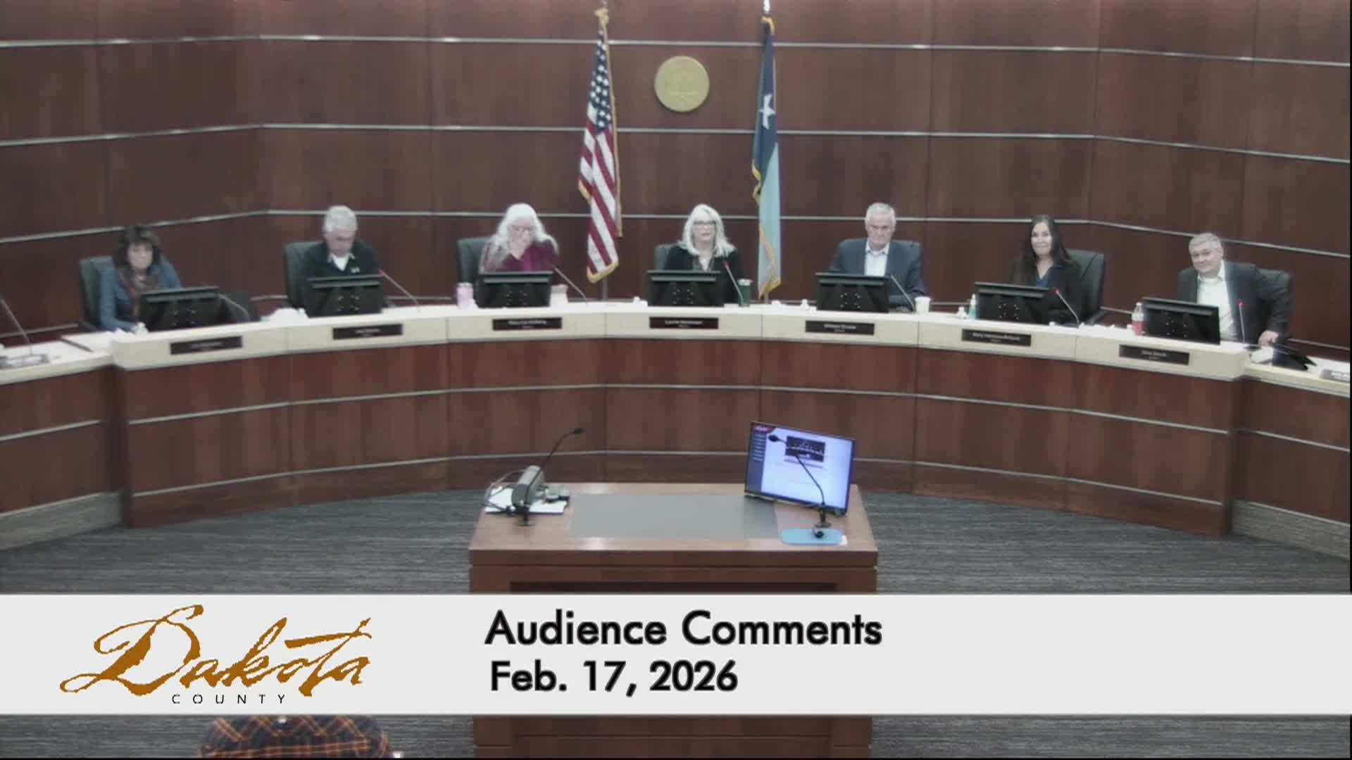 Thumbnail image for Dakota County Board Meeting