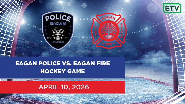 Thumbnail image for Eagan Police vs. Eagan Fire Hockey Game